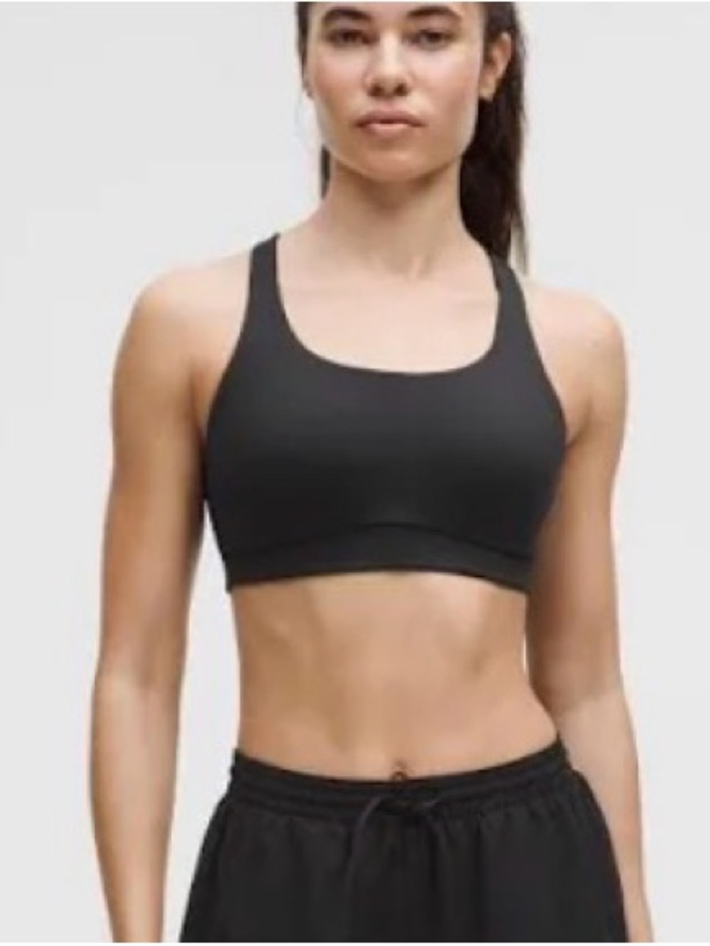 Lululemon Energy Bra black sz 10